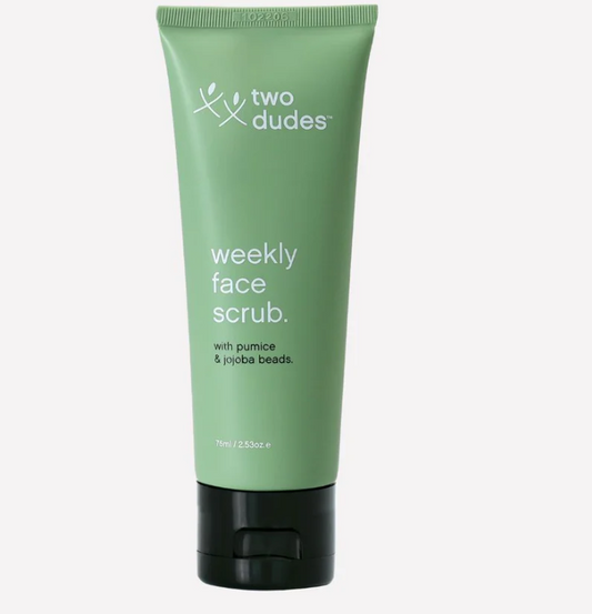 Two Dudes Weekly Face Scrub